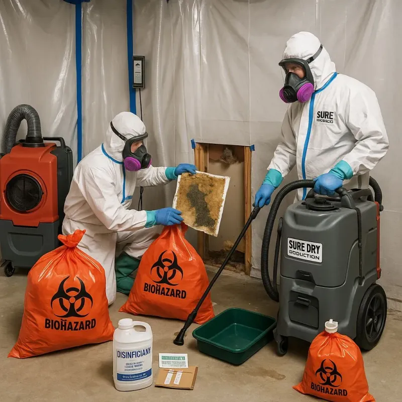 Contaminated Water Handling Protocols process in Union County, SD
